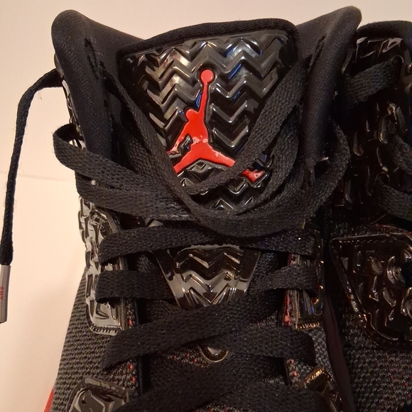 Nike Air Jordan Spike 40 PE Shoes Mens Size 11.5 Black Red Basketball 807541-002 main image 6